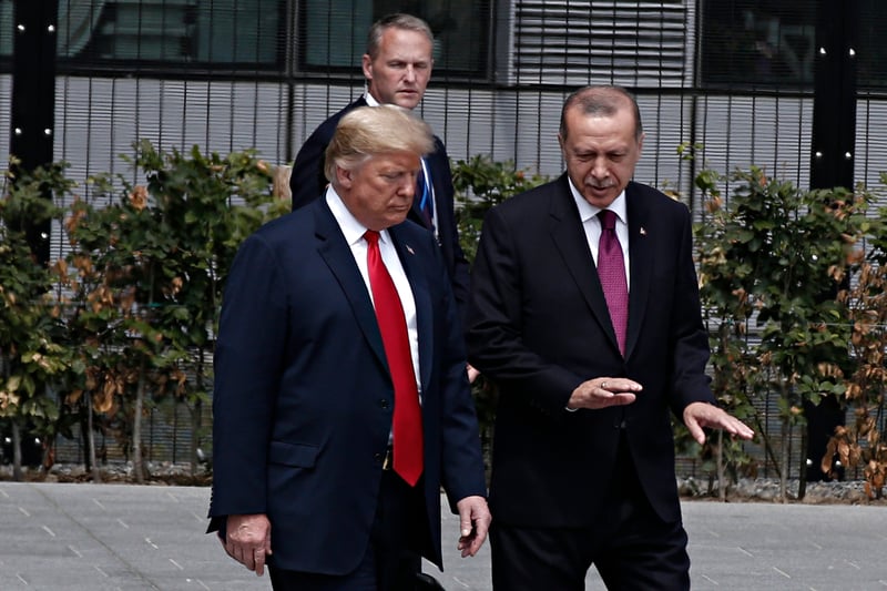 President Trump; Erdogan