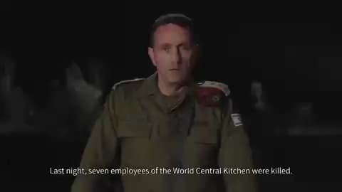 Punishing and reprimanding senior officers for the WCK incident.