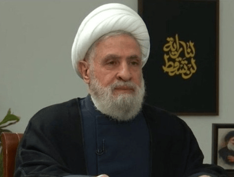 Hezbollah leader Sheikh Naim Qassem.