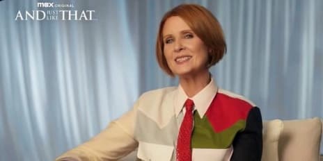 Cynthia Nixon plays Miranda in And Just Like That