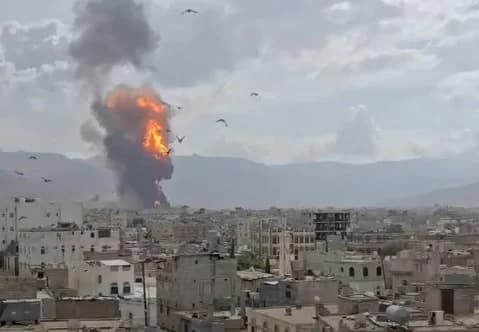 Explosions in Yemen after IDF Attack