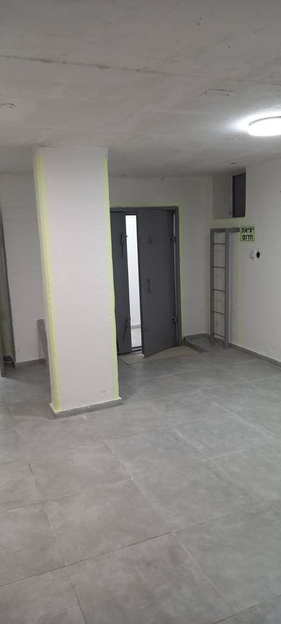 Shelter renovated by the Defense Ministry.