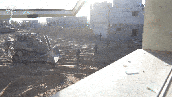 IDF operating along Philadelhpi corridor.