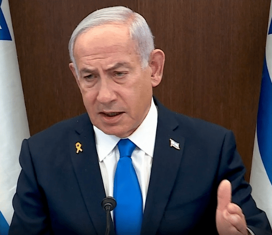 Prime Minister Benjamin Netanyahu.