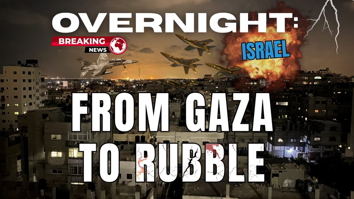 OVERNIGHT ISRAEL: IDF Escalates Gaza War, Thousands Deployed as Hamas Strongholds Targeted