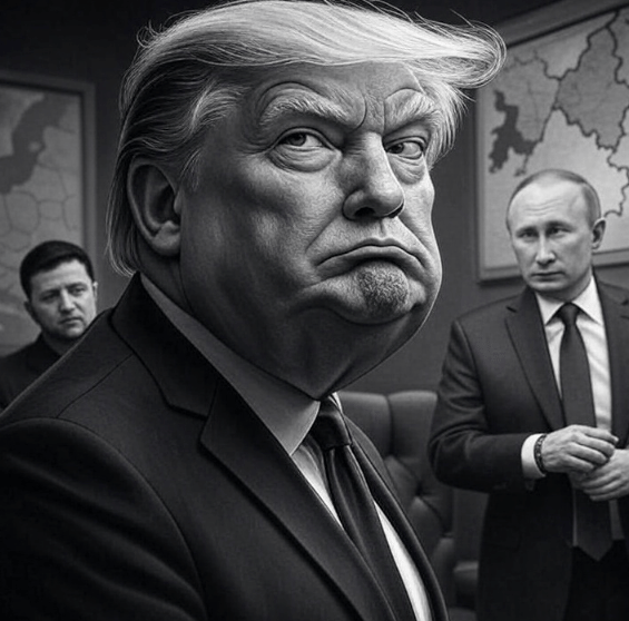 Trump, Putin and Zelenskyy