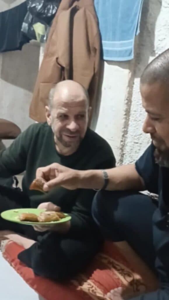 Hamas leaders feasting in Gaza's tunnels