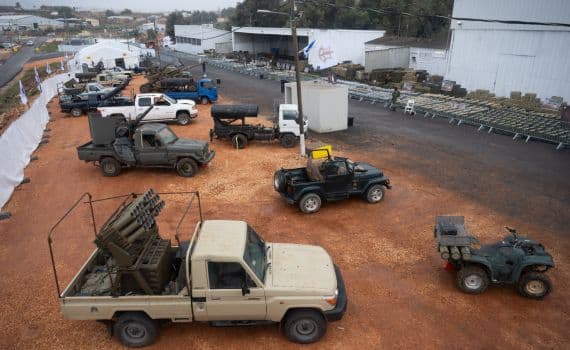 Weapons confiscated in Lebanon