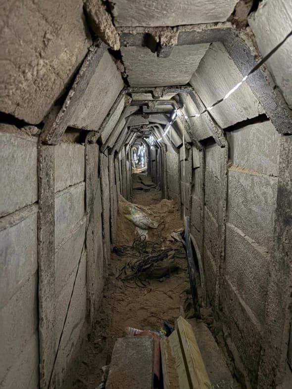 IDF in Hamas tunnels