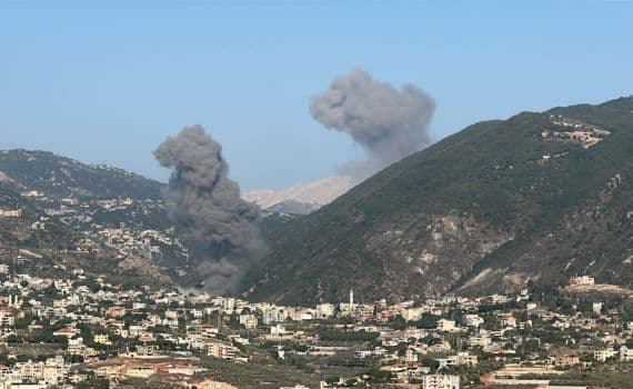 IAF strikes Hezbollah targets in southern Lebanon