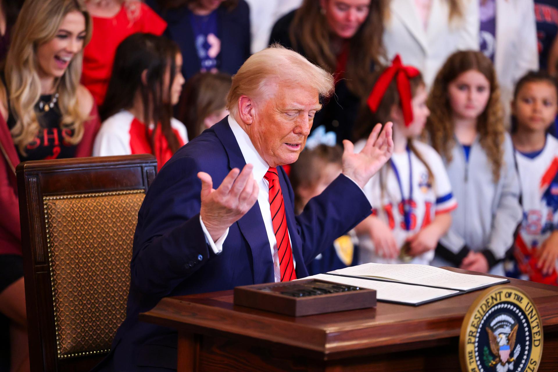 Trump sanctions four ICC judges