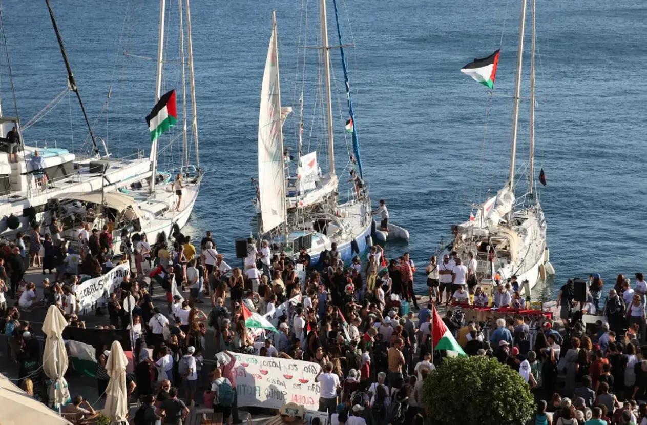 Pro Palestinian Gaza Flotilla