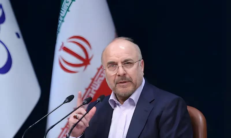 Iranian Parliament Speaker Mohammad Bagher Qalibaf