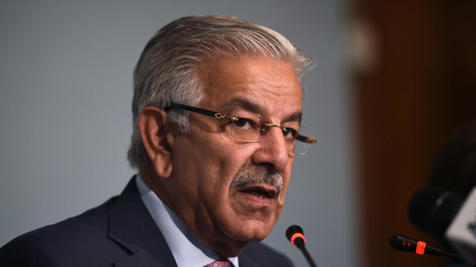 Pakistan’s Defense Minister, Khawaja Muhammad Asif