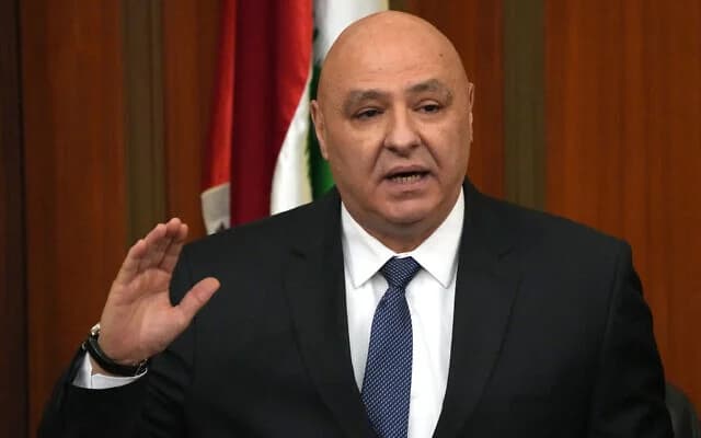 Lebanese president Joseph Aoun