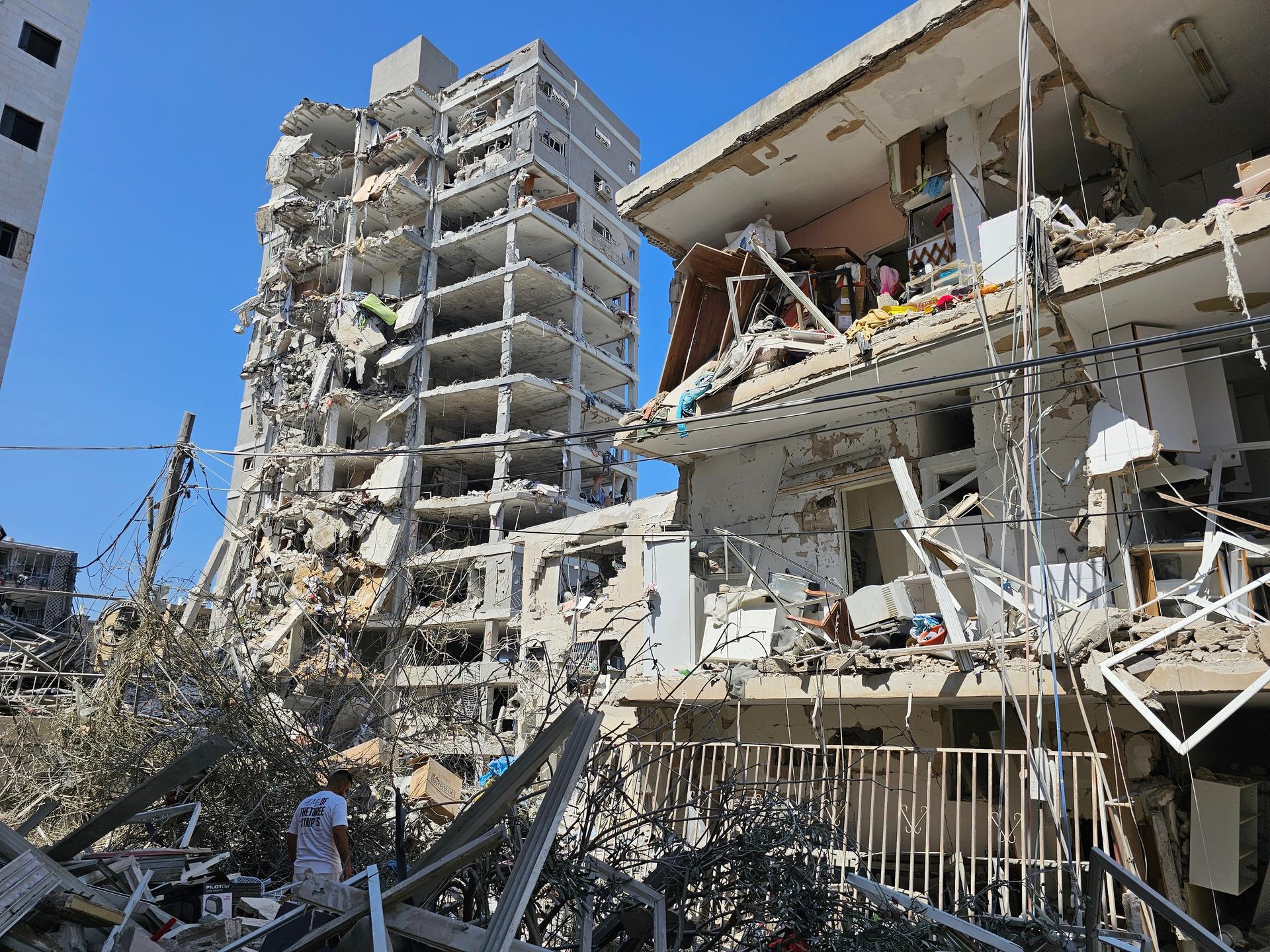 Iranian missiles struck Bat Yam