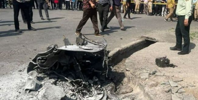 screenshot from the Iranian media