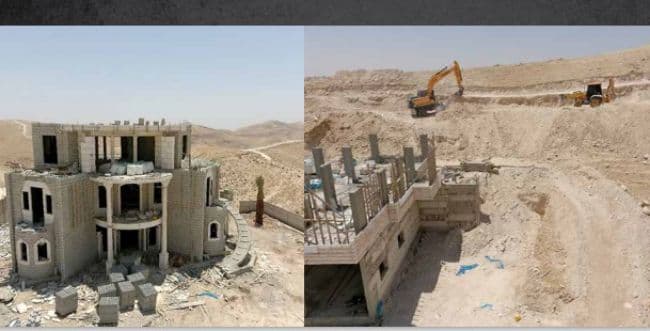 The construction in the consensual reserve