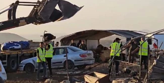 The destruction in Sde Yonatan