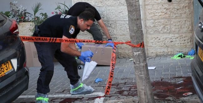 The scene of the murder 