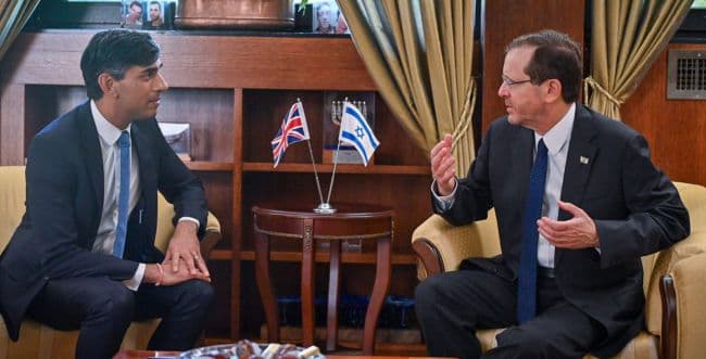 Came to support, Sunak at the President's house