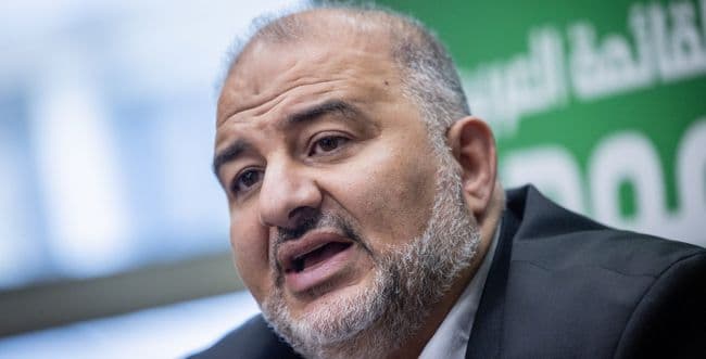 Ra'am Party Chairman Mansour Abbas.