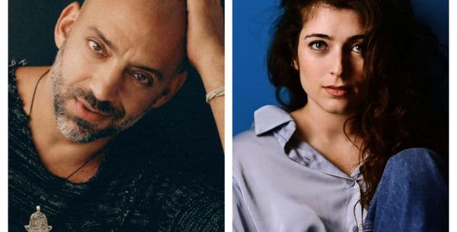Photo of Idan Raichel: Shir Franco; Photo of Roni Dalumi: Ella Barak