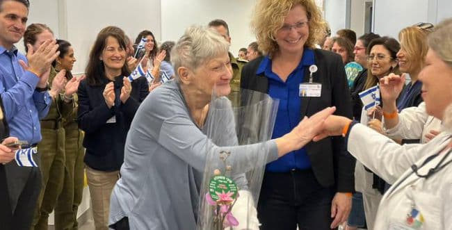 Yaffa Adar released from the hospital