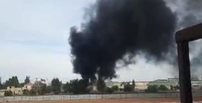 Strike in Syria. Archive.