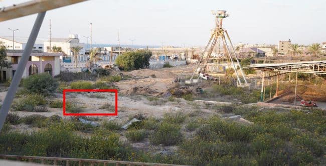 Hamas using children's parks for operations.