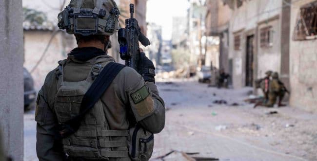 IDF fighters in Gaza