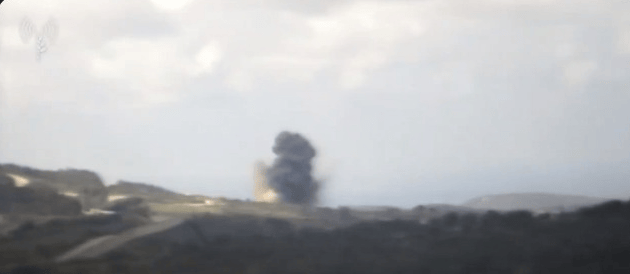 Screenshot from IDF footage.