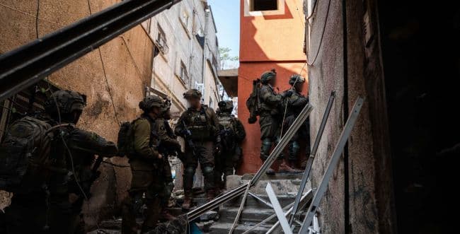 IDF soldiers in Gaza