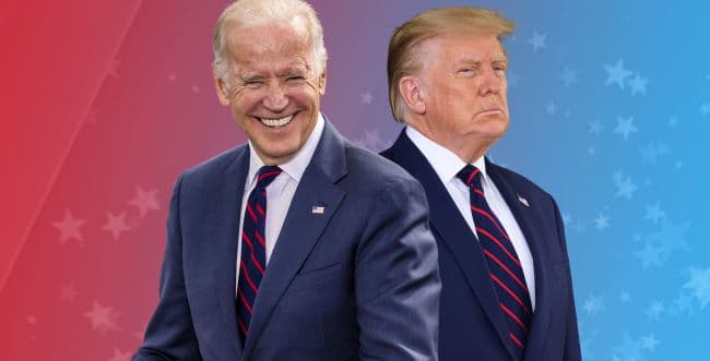 Trump and Biden