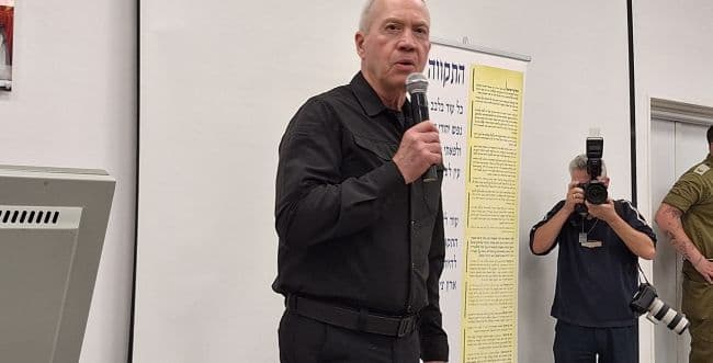 "We will also reach Rafah." Gallant.