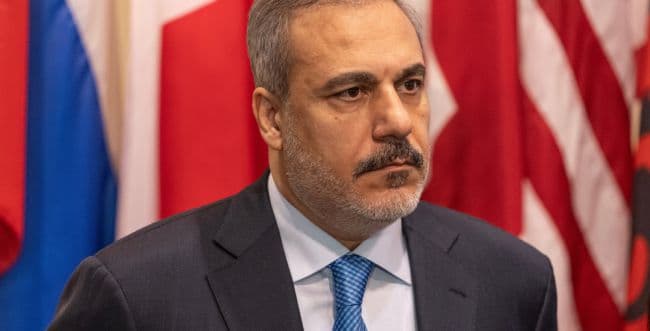 Turkish Foreign Minister Hakan Fidan