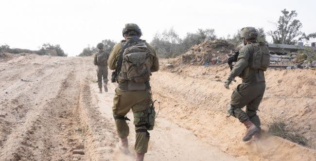 IDF soldiers in Gaza