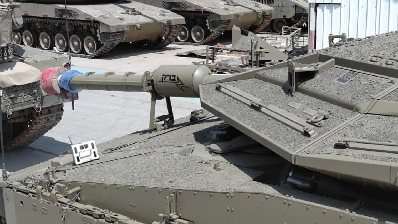 IDF tanks. Illustration.