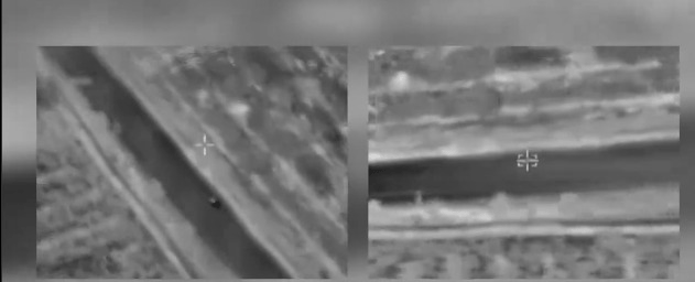 Tracking and striking Qassem Saqlawi.