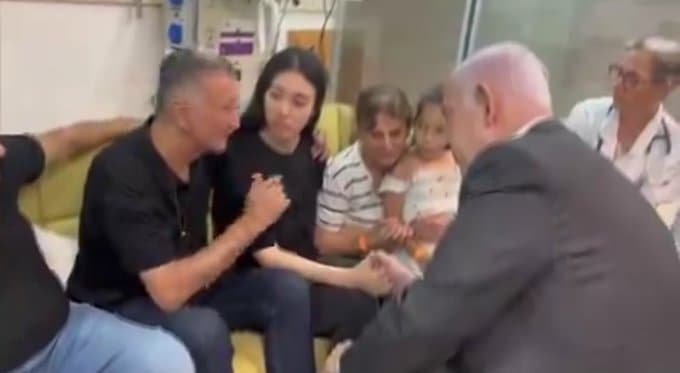 Netanyahu visits Noa Argamani, recently rescued from Hamas captivity