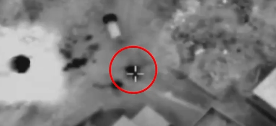 Striking ambushing terrorists.