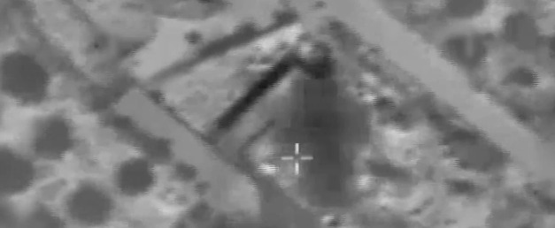 Striking Hezbollah targets.