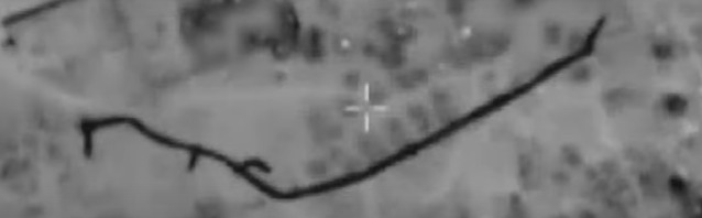 Blowing up a Hamas tunnel.