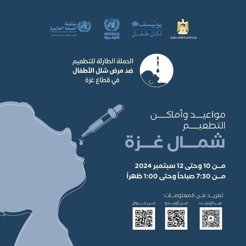 Anti-polio campaign.