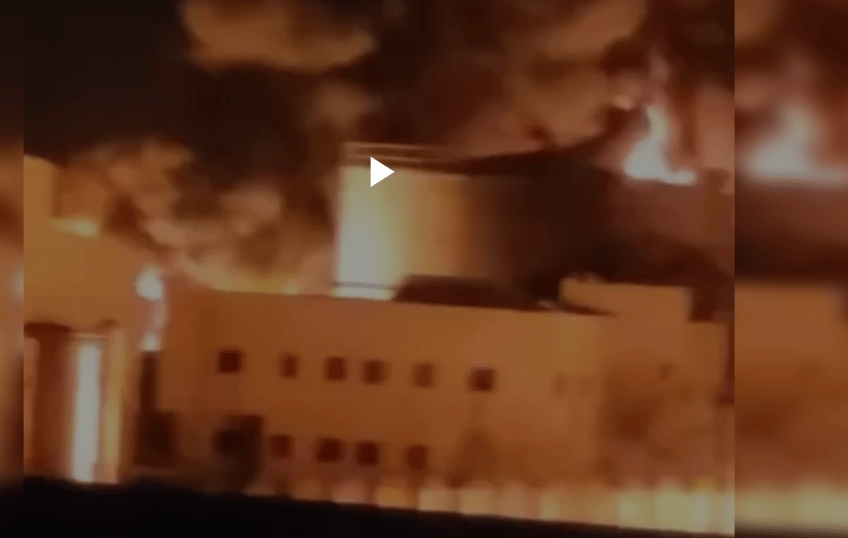 Photo: Screenshot from Arabic networks