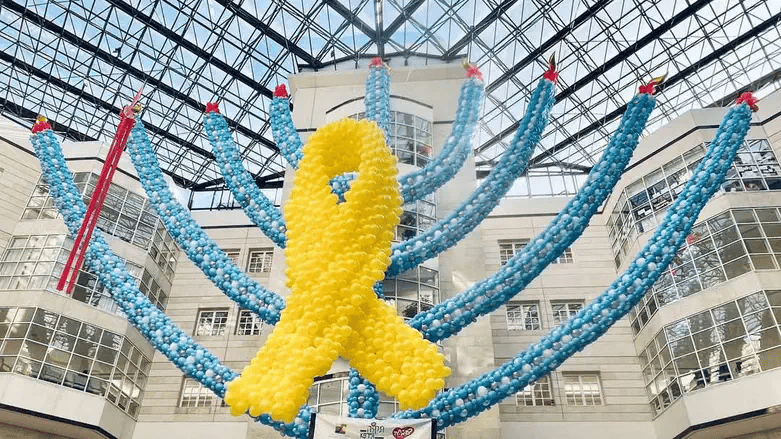 The largest Hanukkah menorah in the world