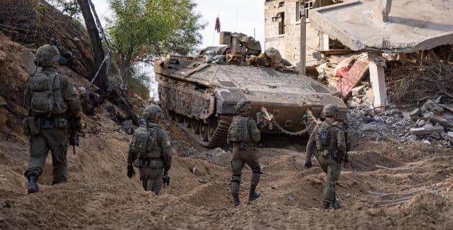 IDF soldiers in Gaza