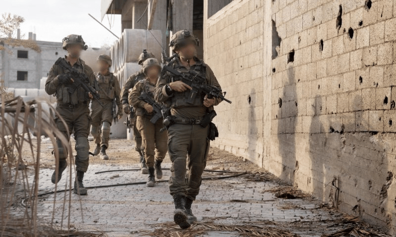 IDF operating in Gaza several months ago