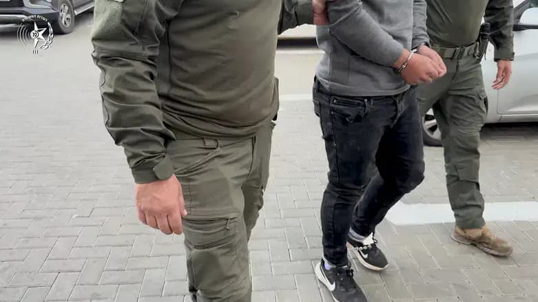 Arrest of the terrorist by police