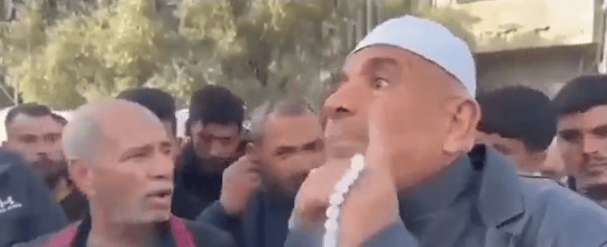 Gazan protestors against Hamas.